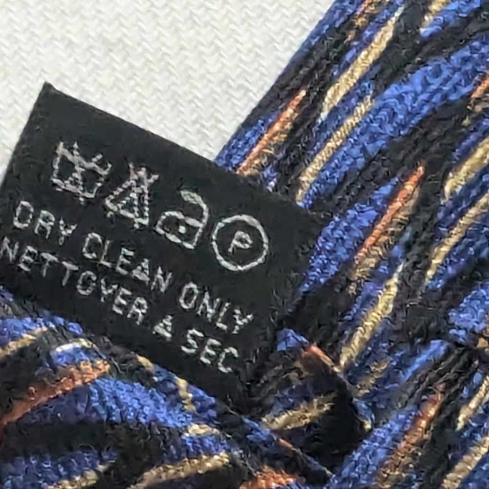 Missoni Cravatte Statement Zigzag Design Blue + M… - image 7